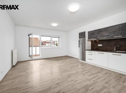 obývací pokoj s kuchyní | Prodej bytu, 2+kk, 58 m²