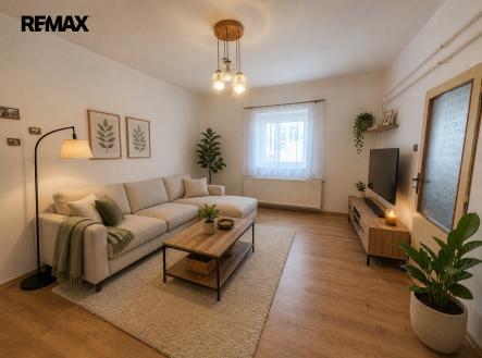 obývací pokoj- AI | Prodej - dům/vila, 87 m²