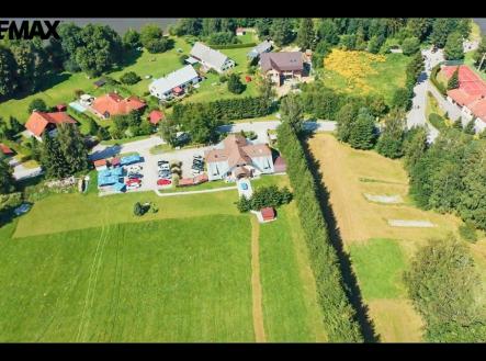 letecký pohled | Prodej - hotel, 728 m²