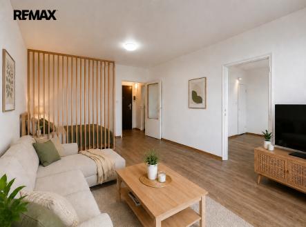 VIZUALIZACE | Pronájem bytu, 1+1, 53 m²