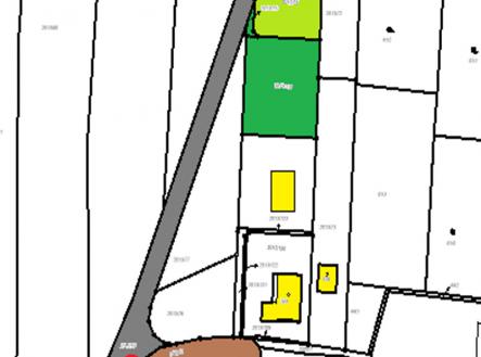 Sítě připojíme na červeném puntíku ... | Prodej - pozemek pro bydlení, 895 m²
