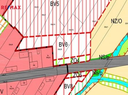 Z územního plánu obce ... | Prodej - pozemek pro bydlení, 985 m²