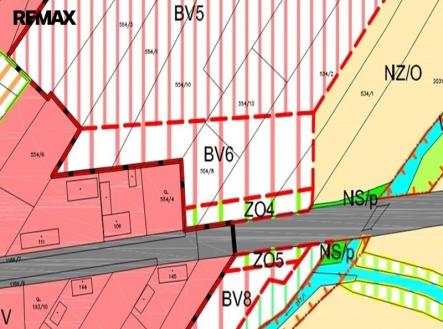 Z územního plánu obce ... | Prodej - pozemek pro bydlení, 985 m²