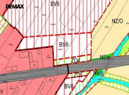 Z územního plánu obce ... | Prodej - pozemek pro bydlení, 985 m²