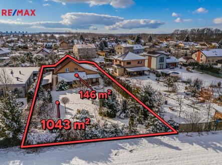 Rozměry domu a zahrady | Prodej - dům/vila, 146 m²