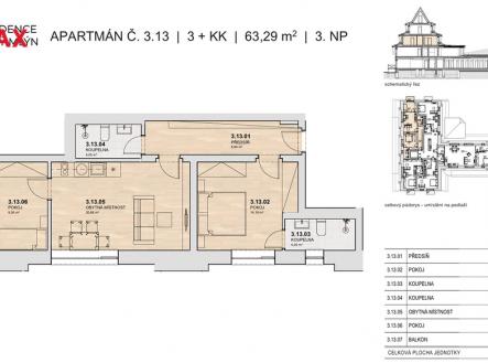 ap-13.jpg | Prodej bytu, 3+kk, 66 m²