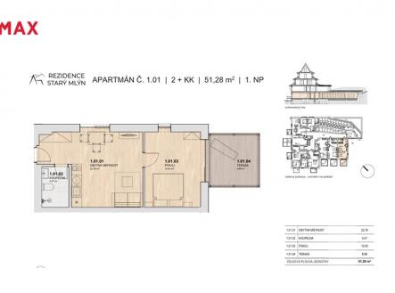 pudorys-ap-1.jpg | Prodej bytu, 2+kk, 53 m²