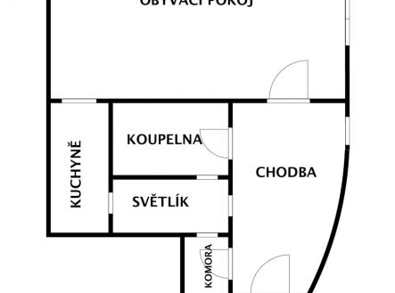 planek-novakovych.png | Prodej bytu, 1+1, 42 m²