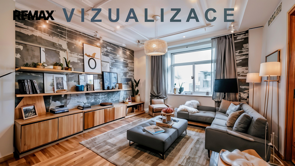 Obývací pokoj - vizualizace