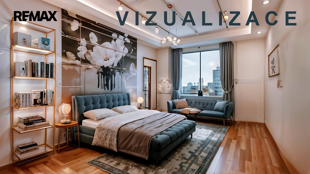 Ložnice - vizualizace