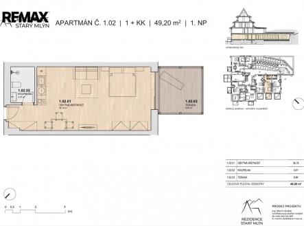 ap-2-karta.jpg | Prodej bytu, 1+kk, 52 m²