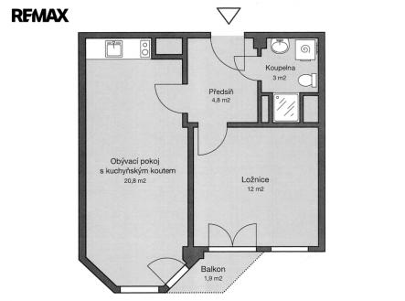 02.jpg | Prodej bytu, 2+kk, 43 m²