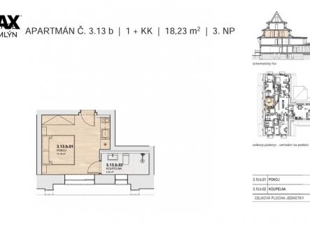 ap-13b.jpg | Prodej bytu, 1+kk, 21 m²