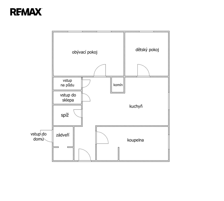 orientační půdorys
