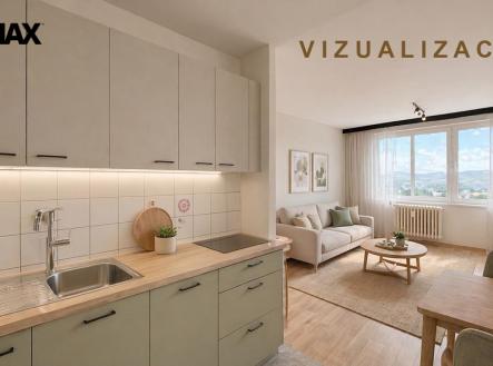 Vizualizace | Prodej bytu, 2+kk, 42 m²