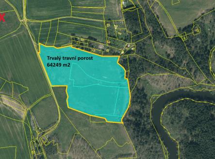mapa-3.jpg | Prodej - pozemek, trvalý travní porost, 64 249 m²