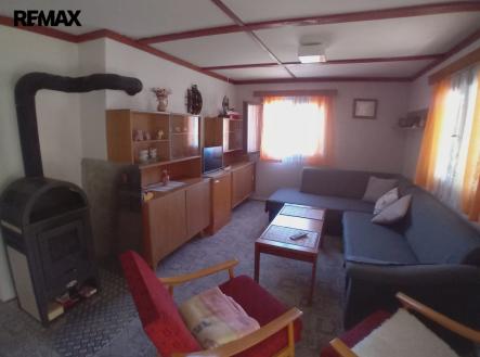 Obývací pokoj | Prodej - chata/rekreační objekt, 90 m²