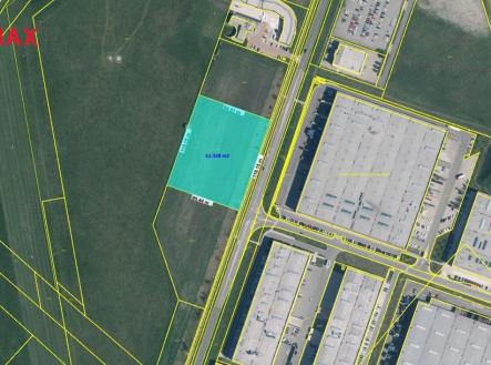 Snímek katastrální mapy | Prodej - pozemek pro komerční výstavbu, 11 328 m²