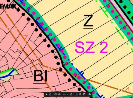 Územní plán - výřez | Prodej - dům/vila, 150 m²