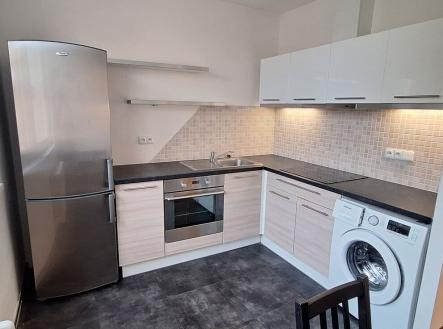 Kuchyně | Pronájem bytu, 1+1, 32 m²