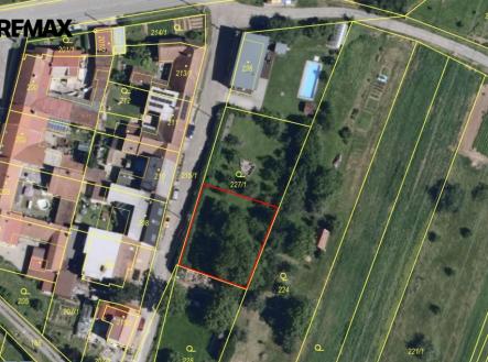 Satelitní pohled | Prodej - pozemek pro bydlení, 564 m²