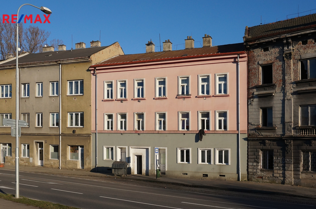 Čelní pohled na dům