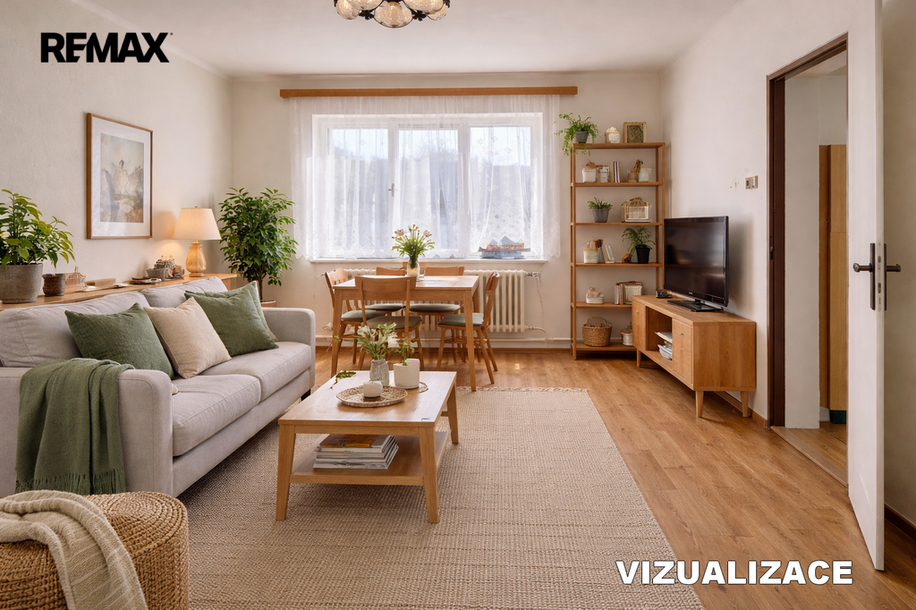 Obývací pokoj - vizualizace