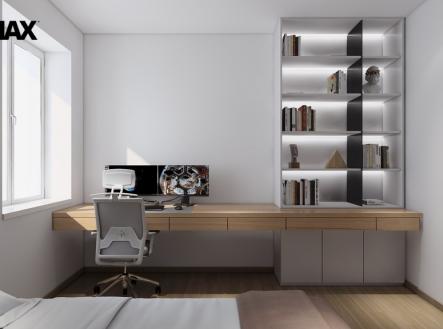 vizualizace | Prodej bytu, 2+kk, 52 m²