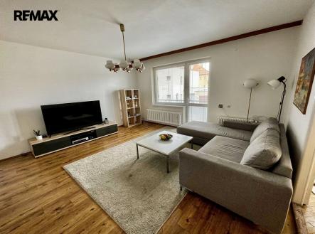 Vizualizace Obývací pokoj | Pronájem bytu, 3+1, 81 m²