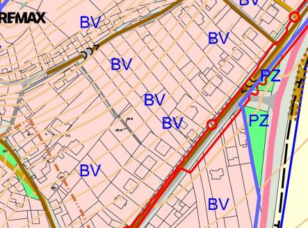 Výřez územního plánu | Prodej - pozemek pro bydlení, 673 m²