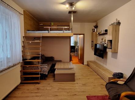 Obývací pokoj | Pronájem bytu, 2+kk, 55 m²
