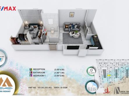 103,203,303,403 | Prodej bytu, 1+1, 55 m²