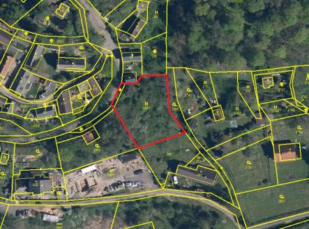 ortofoto-oznaceno.jpg | Prodej - pozemek pro bydlení, 1 170 m²