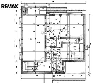 Půdorys 1.PP | Pronájem - obchodní prostor, 192 m²