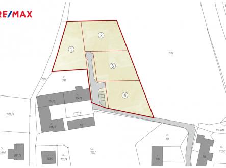 situace-bez-domu-barevna.jpg | Prodej - pozemek pro bydlení, 4 179 m²