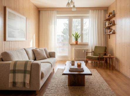 Vizualizace | Pronájem bytu, 3+1, 64 m²