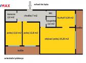 Pronájem bytu, 3+1, 81 m²