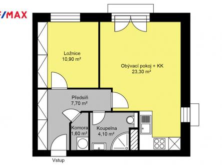 3.jpg | Pronájem bytu, 2+kk, 47 m²