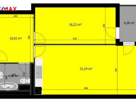 4.jpg | Pronájem bytu, 2+kk, 66 m²