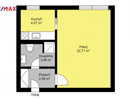 1.2.3.jpg | Pronájem bytu, 1+kk, 36 m²