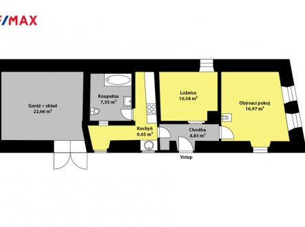 pudorys-tomas.jpg | Prodej - dům/vila, 72 m²