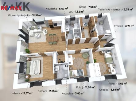 3d.jpg | Prodej - pozemek pro bydlení, 1 614 m²