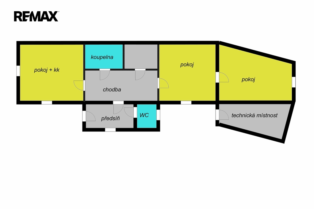 orientační půdorys