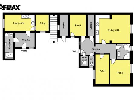 přizemí domu 4+kk a byt 2+kk | Prodej - dům/vila, 197 m²