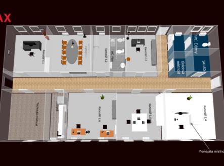 pudorys.png | Pronájem - kanceláře, 18 m²