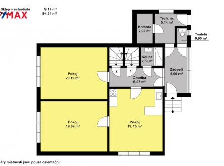 pudorys.jpg | Prodej - dům/vila, 85 m²