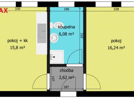 3-1.jpg | Pronájem bytu, 2+kk, 41 m²