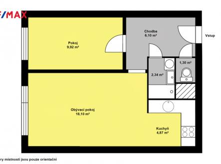 pud.jpg | Prodej bytu, 2+kk, 43 m²