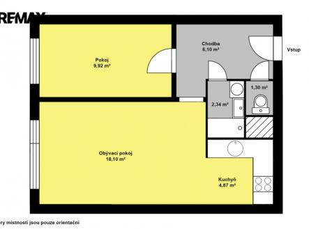 pud.jpg | Prodej bytu, 2+kk, 43 m²