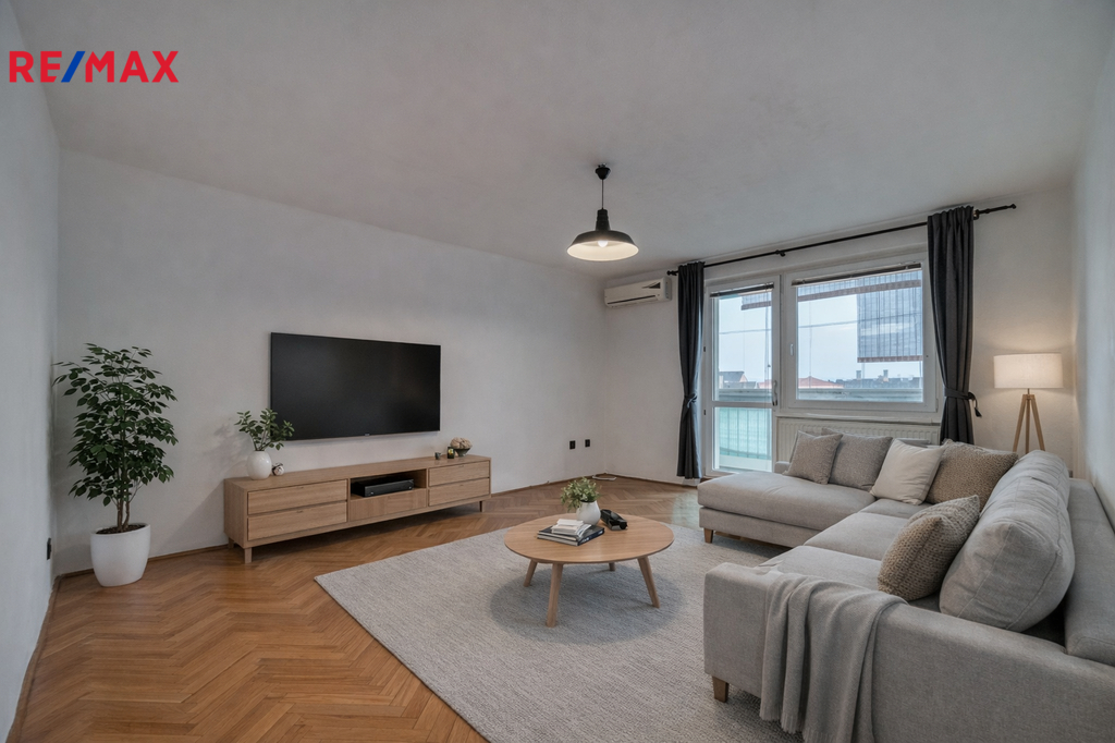 vizualizace obývacího pokoje